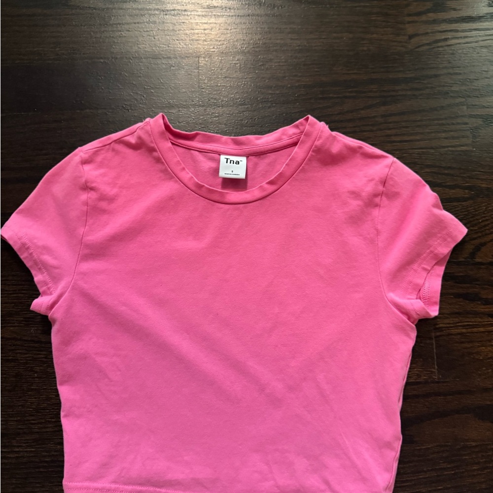 TNA Pink Crop Top